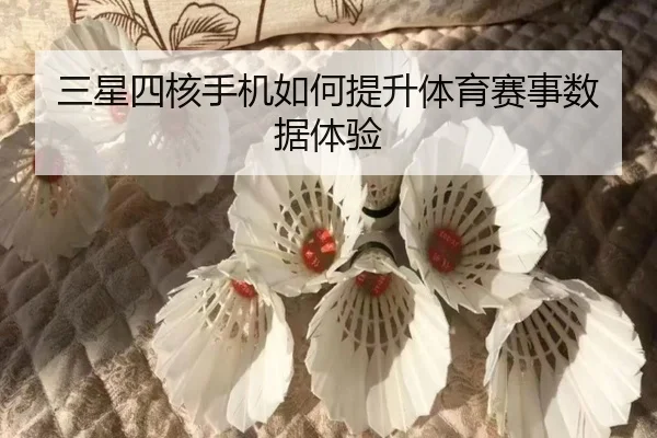 三星四核手机如何提升体育赛事数据体验